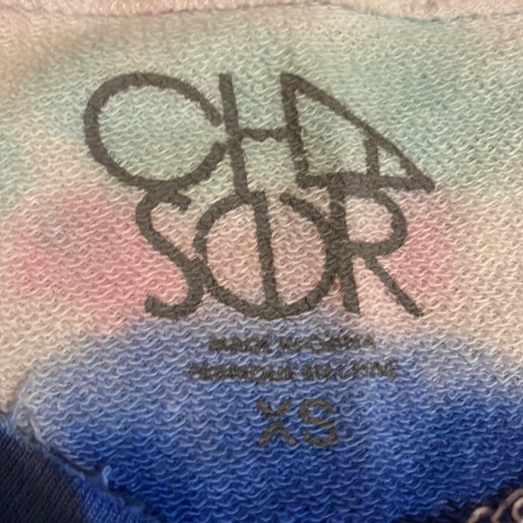 Chaser Tie Dye Lightning Bolt Sweatshirt Sz.XS - Picture 2 of 3